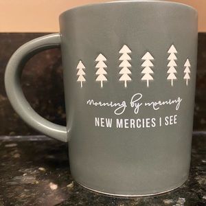 Mug Morning by Morning New Mercies I See Dayspring EUC 11 ounces